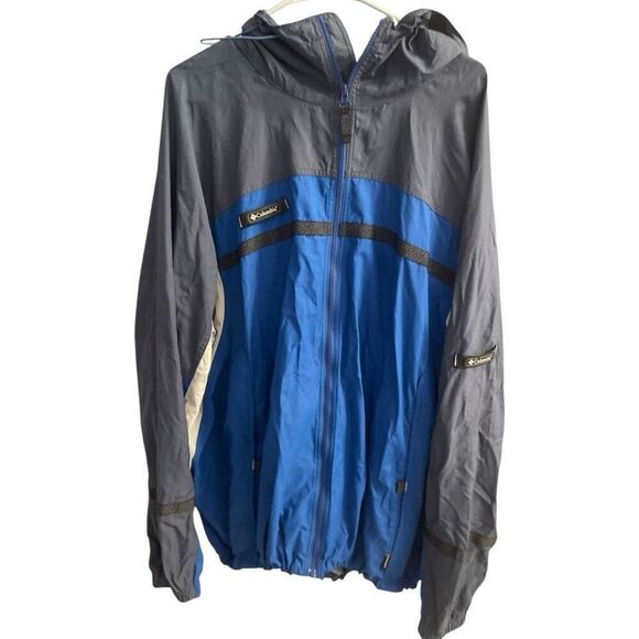 Columbia Big & Tall Packable Vented Zip Up Windbreaker Jacket Size 3XL - Picture 2 of 7